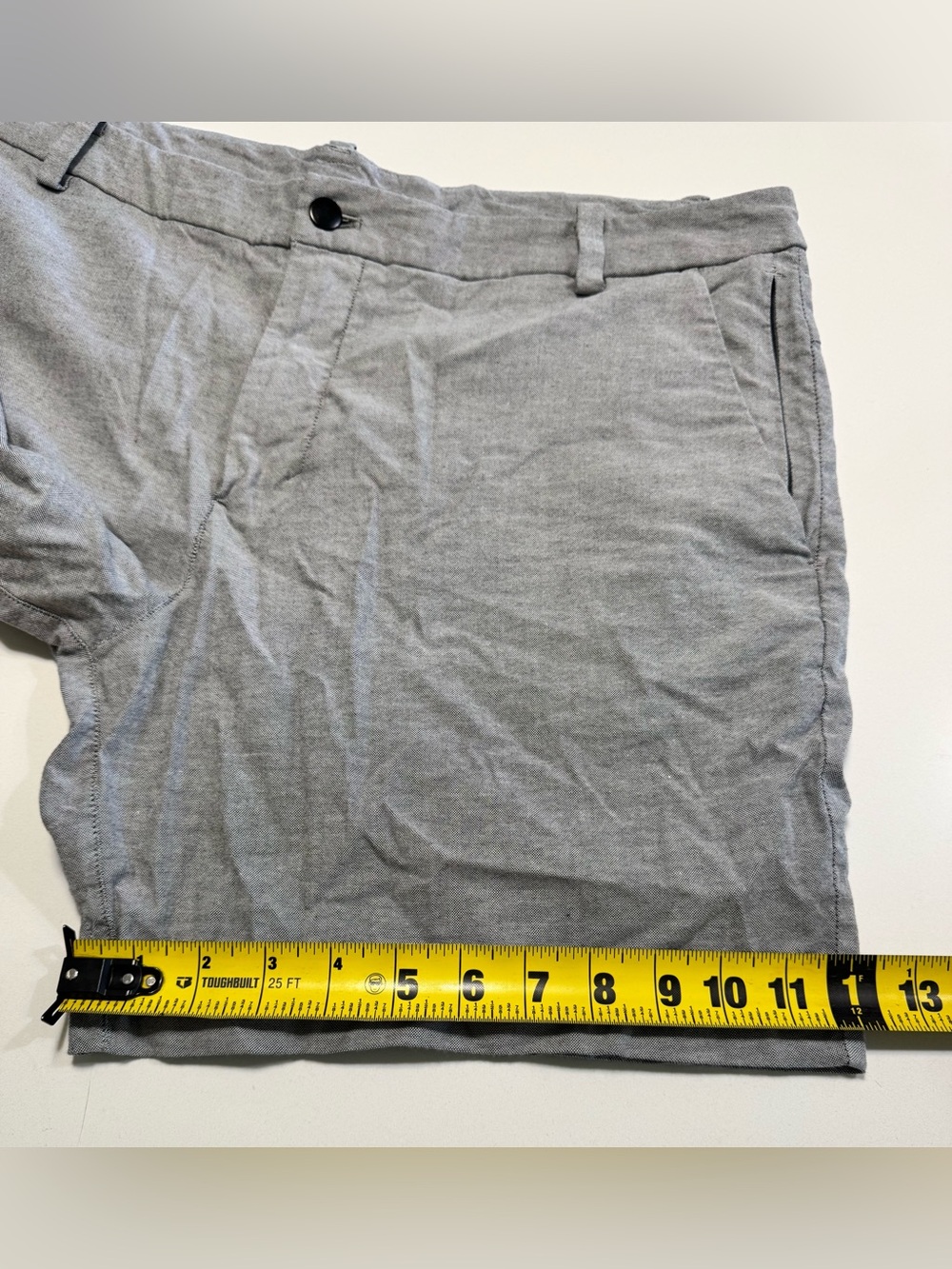 Lululemon Shorts Mens 38 Commission Short classic 6.5” Inseam Activewear Gray - Picture 11 of 11